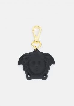 Versace MEDUSA SCULTURA UNISEX Porte Clefs Nero/oro