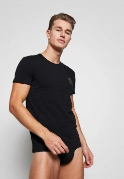 Versace Homme GIROCOLLO INTIMO UOMO Caraco Nero