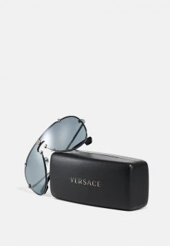 Versace UNISEX Lunettes De Soleil Gunmetal -Versace Soldes 2022 023f965f158c45e38ce6346740ab42d0