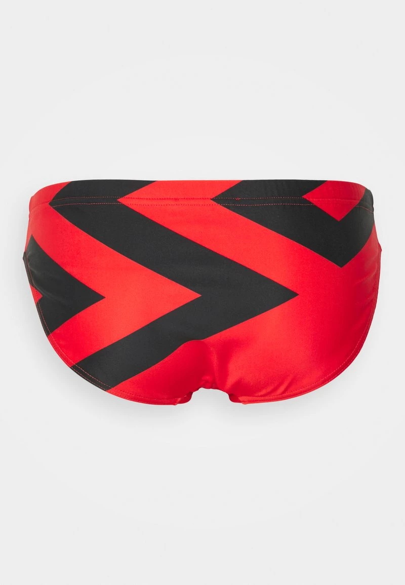 Versace Slip De Bain Rosso/nero Homme 2 Versace Slip De Bain Rosso/nero Homme – Image 2