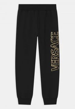 Versace LOGO UNISEX Pantalon De Survêtement Nero/oro