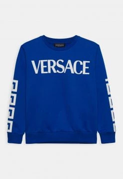 Versace ST. LOGO GRECA UNISEX Sweatshirt Sapphire