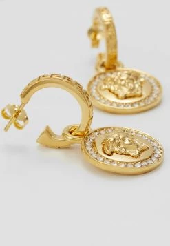 Versace Femme EARRINGS Boucles D'oreilles Bianco -Versace Soldes 2022 0548d13fe15f4a7699ad4cdb657b305c