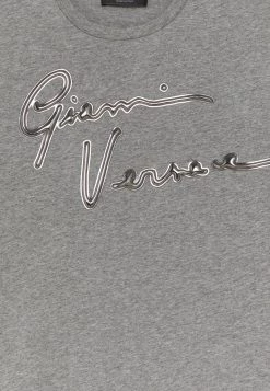 Versace Enfant SHORT SLEEVES PLAIN AIGNATURE T Shirt Imprimé Greymelange/gunmetal 5 Versace Enfant SHORT SLEEVES PLAIN AIGNATURE T Shirt Imprimé Greymelange/gunmetal -Versace Soldes 2022 05cc08fadd4f4e68b97cacc4f60e5ece
