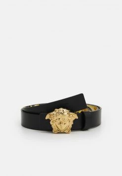 Versace ECOPELLE ST BAROQUEFLAGE VIT BELT UNISEX Ceinture Nero/oro -Versace Soldes 2022 0678e7632a4b441bb4e14808ab3d9c68