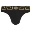 Versace PERIZOMA INTIMO UOMO Slip Nero Greca Oro Homme