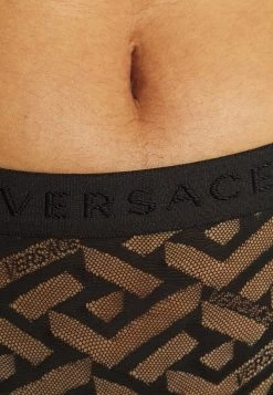 Versace THONG String Black Femme -Versace Soldes 2022 07653e0f1c914b48a94911397ead25c8