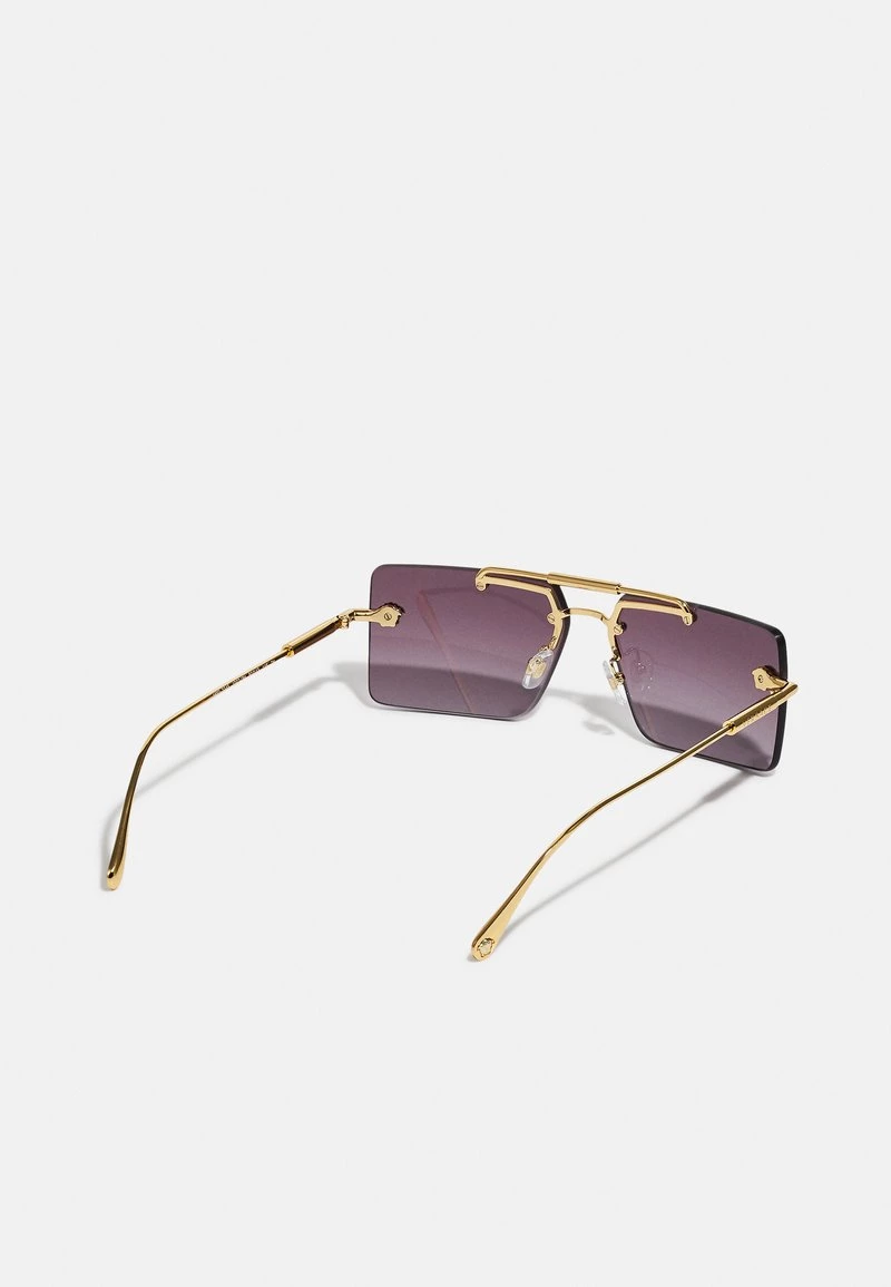 Versace Femme Lunettes De Soleil Gold Coloured 2 Versace Femme Lunettes De Soleil Gold Coloured – Image 2