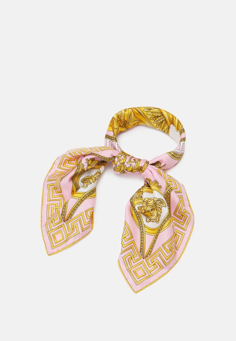 Versace UNISEX Foulard Pink/gold Coloured 1 Versace UNISEX Foulard Pink/gold Coloured