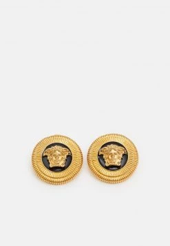 Versace Femme Boucles D'oreilles Gold Coloured