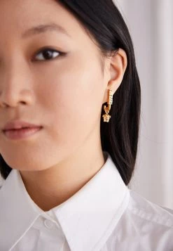 Versace Boucles D'oreilles Gold Coloured Femme -Versace Soldes 2022 08fbe3443c39422db60b0b2c42354c4f