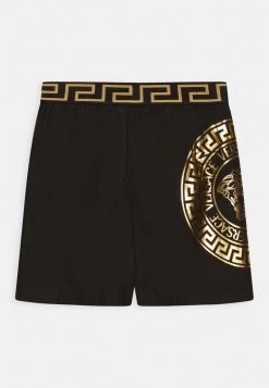 Versace Enfant STAMPA MEDUSA GRECA Short De Bain Nero