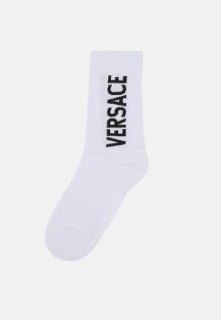 Versace Femme SOCKS Chaussettes White/black