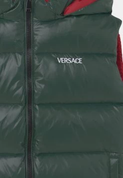 Versace Enfant OUTERWEAR Veste Sans Manches Verde Militare/rosso/bianco -Versace Soldes 2022 0d33b6ca31e14e4c9c1e5d11d8431dcf