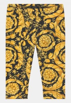 Versace Enfant BAROCCO KIDS Legging Nero/oro