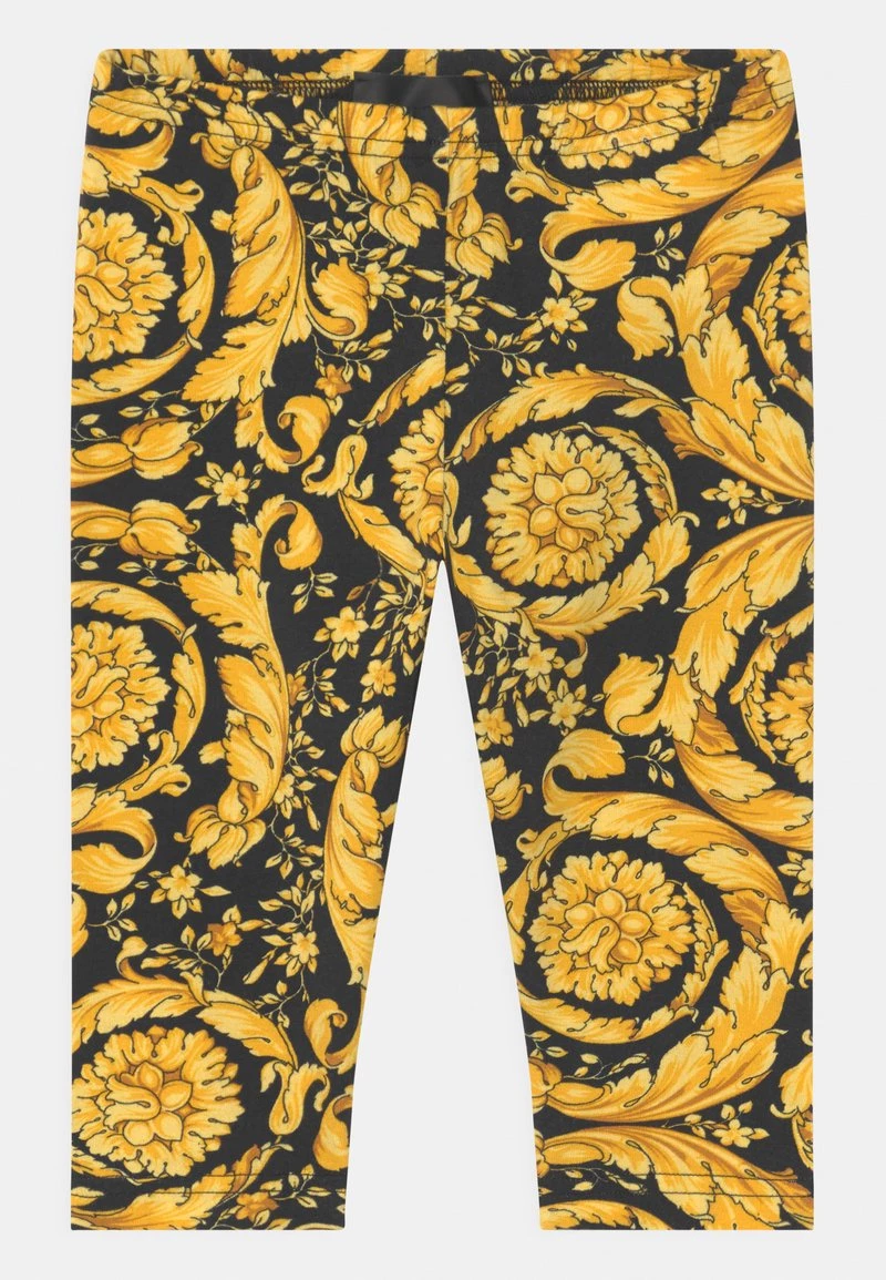 Versace Enfant BAROCCO KIDS Legging Nero/oro 1 Versace Enfant BAROCCO KIDS Legging Nero/oro