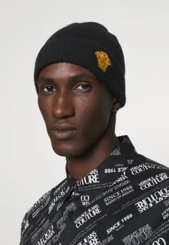 Versace BEANIE UNISEX Bonnet Black