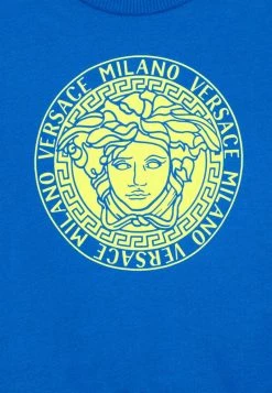 Versace FELPA Sweatshirt Bluette Enfant -Versace Soldes 2022 100d359836b1437283da96385bdc3b47