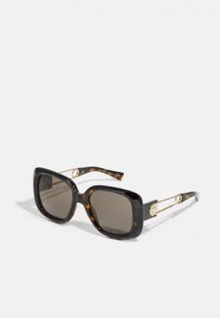 Versace Femme Lunettes De Soleil Havana