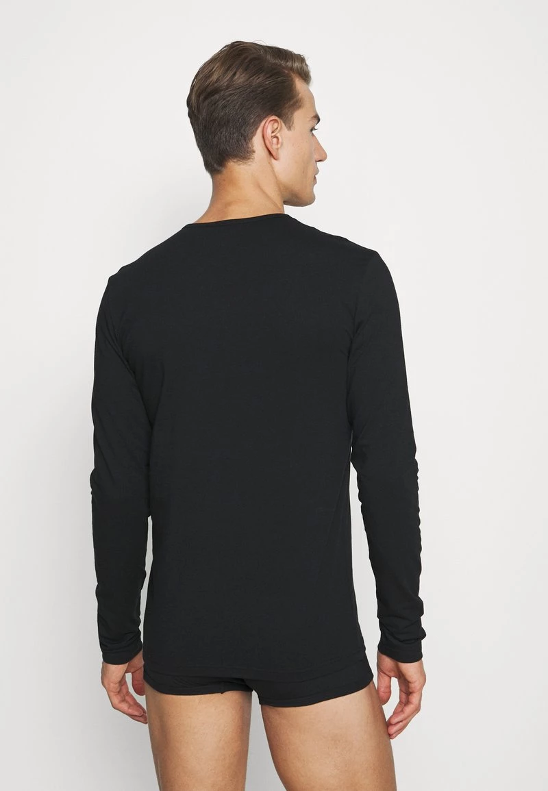 Versace GIROCOLLO INTIMO UOMO Haut De Pyjama Nero Homme 3 Versace GIROCOLLO INTIMO UOMO Haut De Pyjama Nero Homme – Image 3