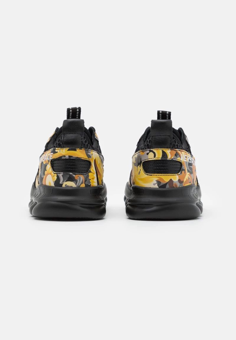 Versace Enfant Baskets Basses Nero/oro 3 Versace Enfant Baskets Basses Nero/oro – Image 3