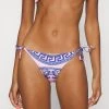 Versace TIE SIDE Bas De Bikini Rosa/blu Femme