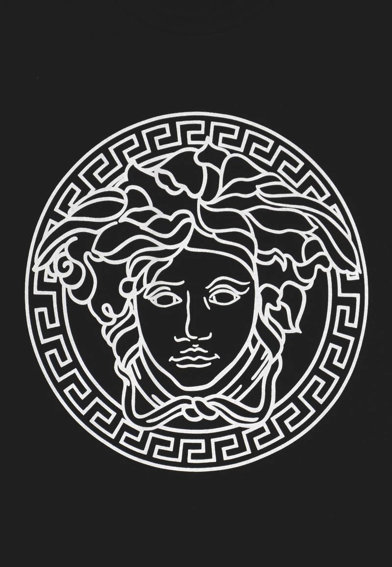 Versace MEDUSA UNISEX T Shirt Imprimé Nero/bianco 3 Versace MEDUSA UNISEX T Shirt Imprimé Nero/bianco – Image 3