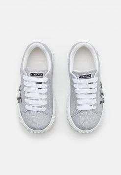 Versace UNISEX Baskets Basses Silver/black -Versace Soldes 2022 18810d09d6134561bb751853e871eb88