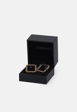 Versace Femme Boucles D'oreilles Gold Coloured -Versace Soldes 2022 1c7ec440a30049f680e07f05d63f683c