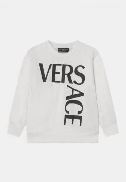 Versace LOGO UNISEX Sweatshirt Bianco/nero