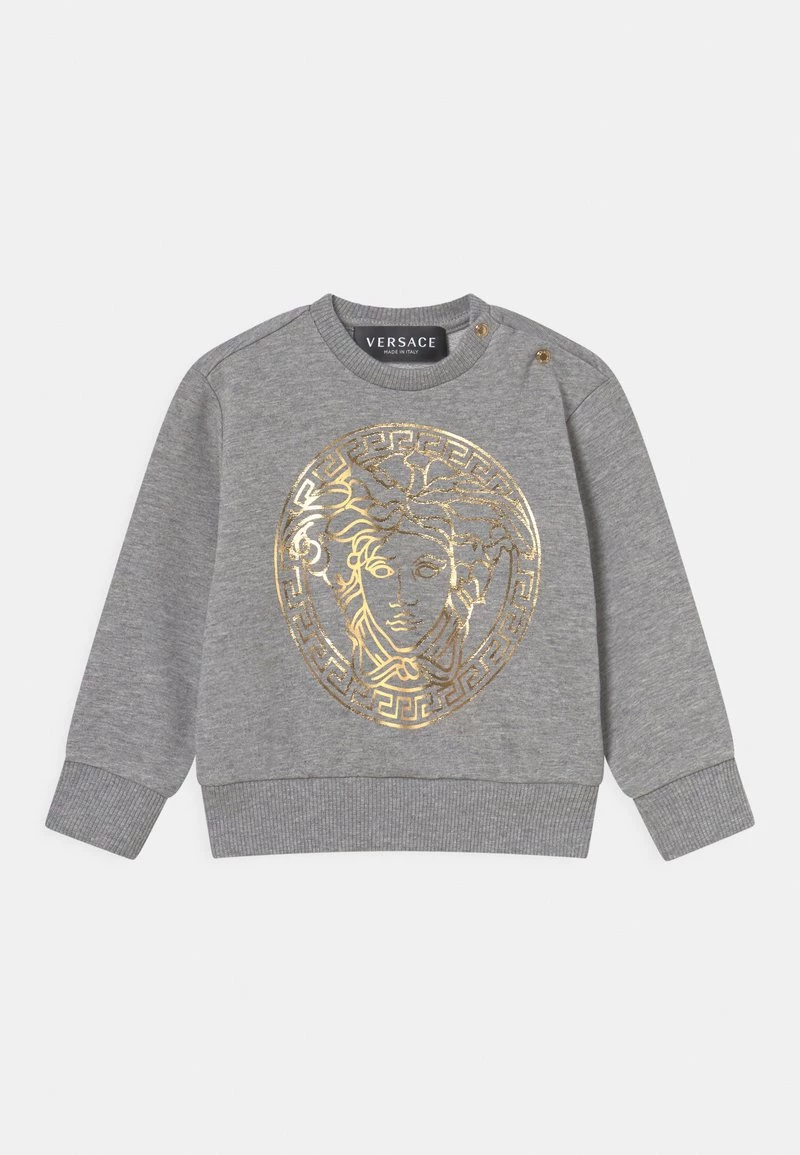 Versace UNISEX Sweatshirt Grigio Melange/oro 1 Versace UNISEX Sweatshirt Grigio Melange/oro