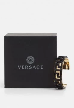 Versace Unisex FASHION JEWELRY Bracelet Black/gold Coloured -Versace Soldes 2022 204714abe876442eb97798cbcfa0ae8c