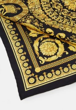 Versace Femme Foulard Nero/oro -Versace Soldes 2022 21a342fd12e948a488172e6780e75586