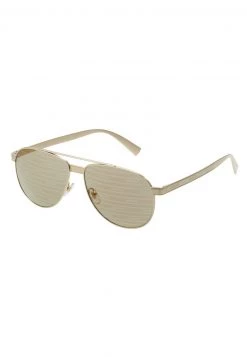 Versace Lunettes De Soleil Gold Coloured/brown Unisex -Versace Soldes 2022 222b293303c4421388d09780ec5038a3