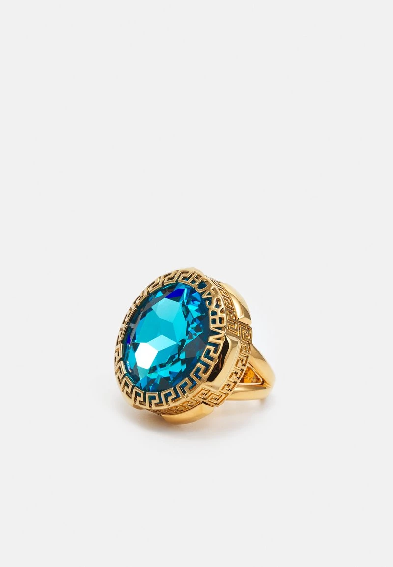 Versace Bague Gold Coloured/blue Femme 1 Versace Bague Gold Coloured/blue Femme