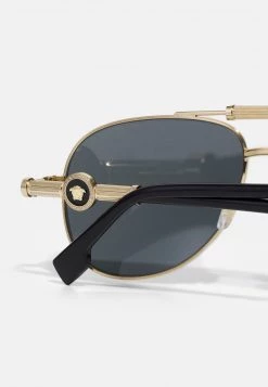 Versace UNISEX Lunettes De Soleil Gold Coloured -Versace Soldes 2022 228a9935c7be45578a03bf6a2315433b