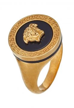 Versace Unisex Bague Nero/oro Tribute 10 Versace Unisex Bague Nero/oro Tribute -Versace Soldes 2022 23f74a2f362743f7a7183651b75731e2
