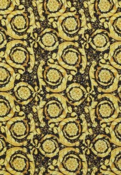 Versace TELO MARE STAMPA BAROCCO UNISEX Accessoire De Plage Nero/oro -Versace Soldes 2022 24f30ea3962243eba62a3b1f27a24b69