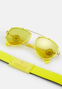 Versace UNISEX Lunettes De Soleil Yellow -Versace Soldes 2022 26001fc0994340a4be17eda3dad85ac2