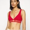 Versace Soutien Gorge Triangle Rosso Femme