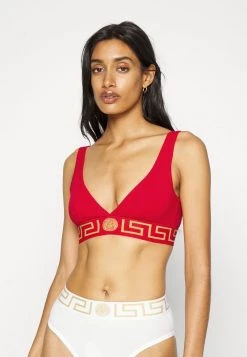 Versace Soutien Gorge Triangle Rosso Femme