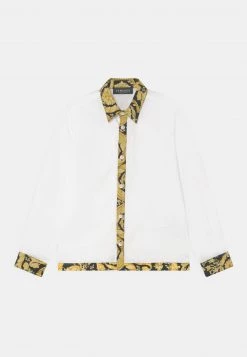 Versace INFORMAL POP BAROCCO KIDS Chemise Bianco/nero/oro Enfant