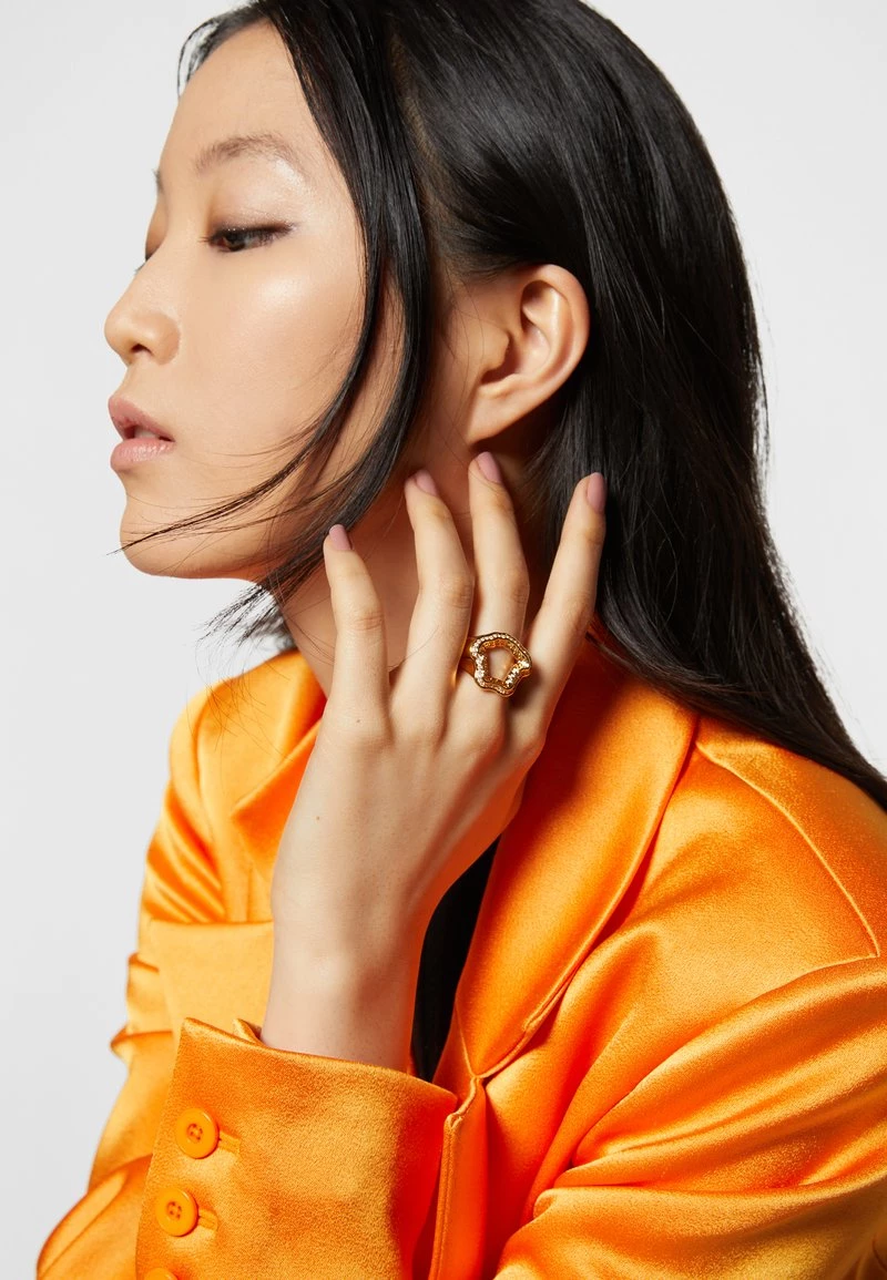 Versace Femme Bague Gold Coloured 3 Versace Femme Bague Gold Coloured – Image 3