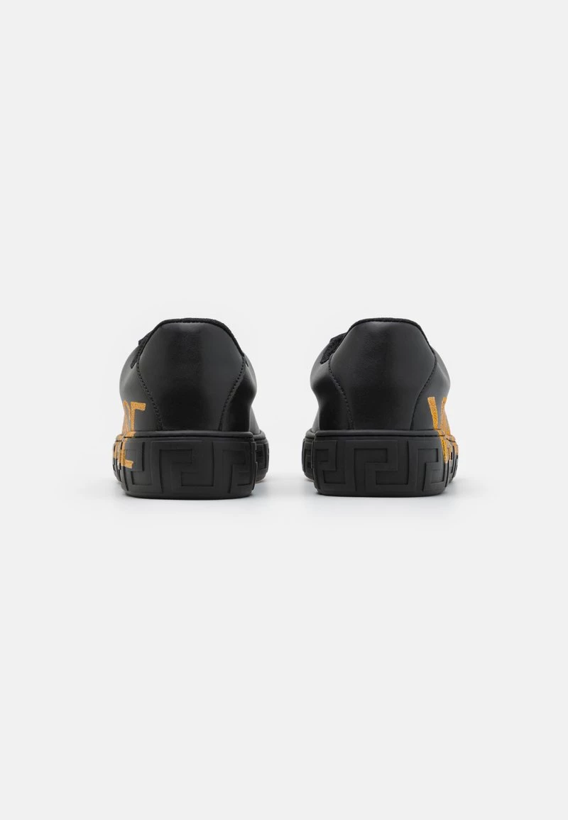Versace Enfant Baskets Basses Nero/oro 3 Versace Enfant Baskets Basses Nero/oro – Image 3