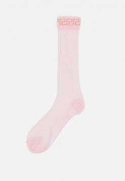 Versace Femme SOCKS Chaussettes Light Pink