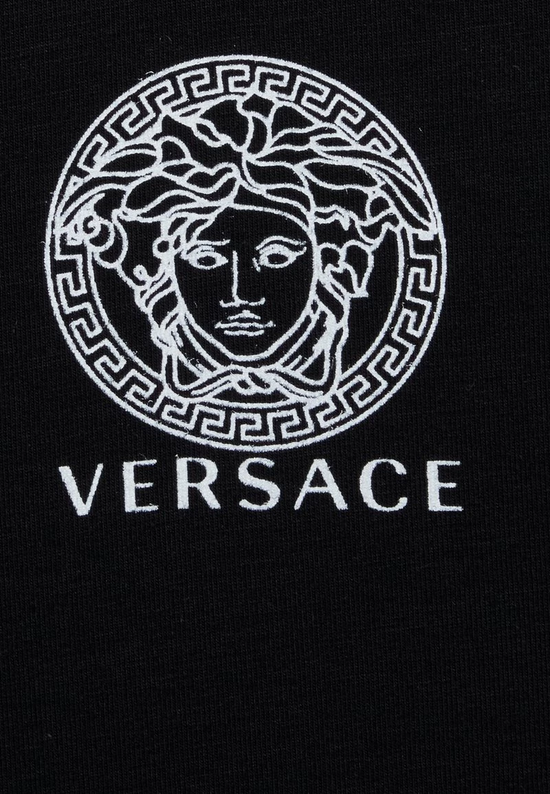 Versace UNDERWEAR TOP ESSENTIAL UNISEX 2Pack T Shirt Imprimé Grigio+nero 4 Versace UNDERWEAR TOP ESSENTIAL UNISEX 2Pack T Shirt Imprimé Grigio+nero – Image 4