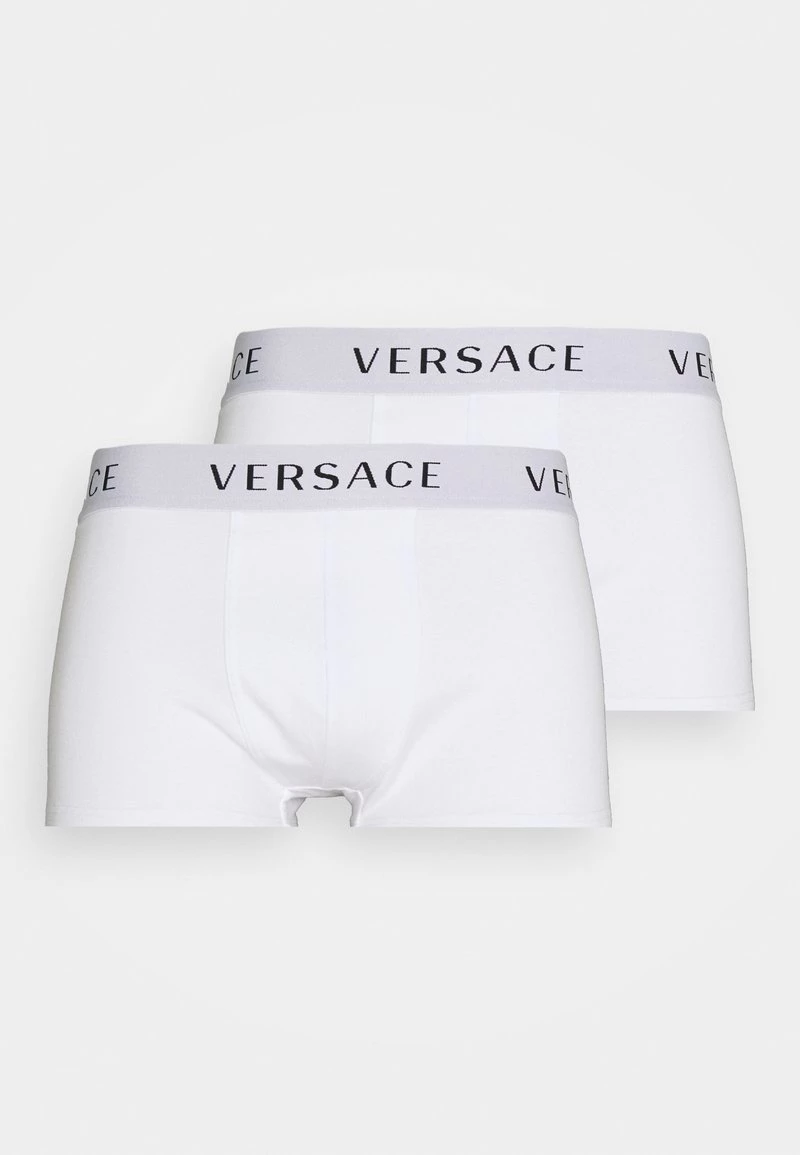 Versace PARIGAMBA BASSO INTIMO UOMO 2 PACK Shorty White Homme 4 Versace PARIGAMBA BASSO INTIMO UOMO 2 PACK Shorty White Homme – Image 4