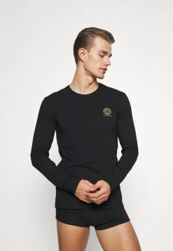 Versace GIROCOLLO INTIMO UOMO Haut De Pyjama Nero Homme