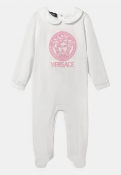 Versace UNISEX Grenouillère Bianco/rosa Baby