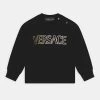 Versace LOGO UNISEX Sweatshirt Nero/oro